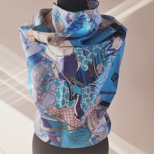 Hermes Scarf 90cm Les Artisans d'Hermes